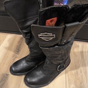 Harley-Davidson Black Riding Boots